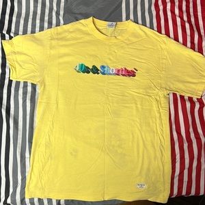 Mens Yellow “40s & Shorties” Graphic T-Shirt